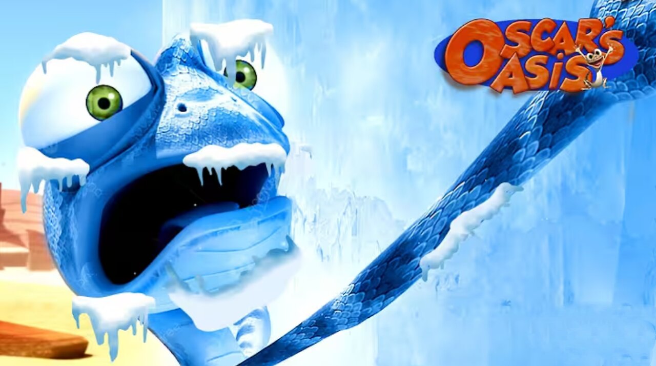 ICE in the DESERT__ 🥶 _ Oscar_s Oasis _ Funny Cartoons for Kids]