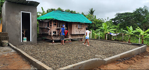 Moving the Bahay Kubo!