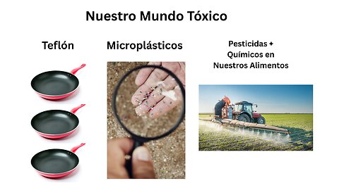 "¡Urgente! Epidemia Tóxica: Pesticidas, Químicos y Microplásticos dentro de nosotros"