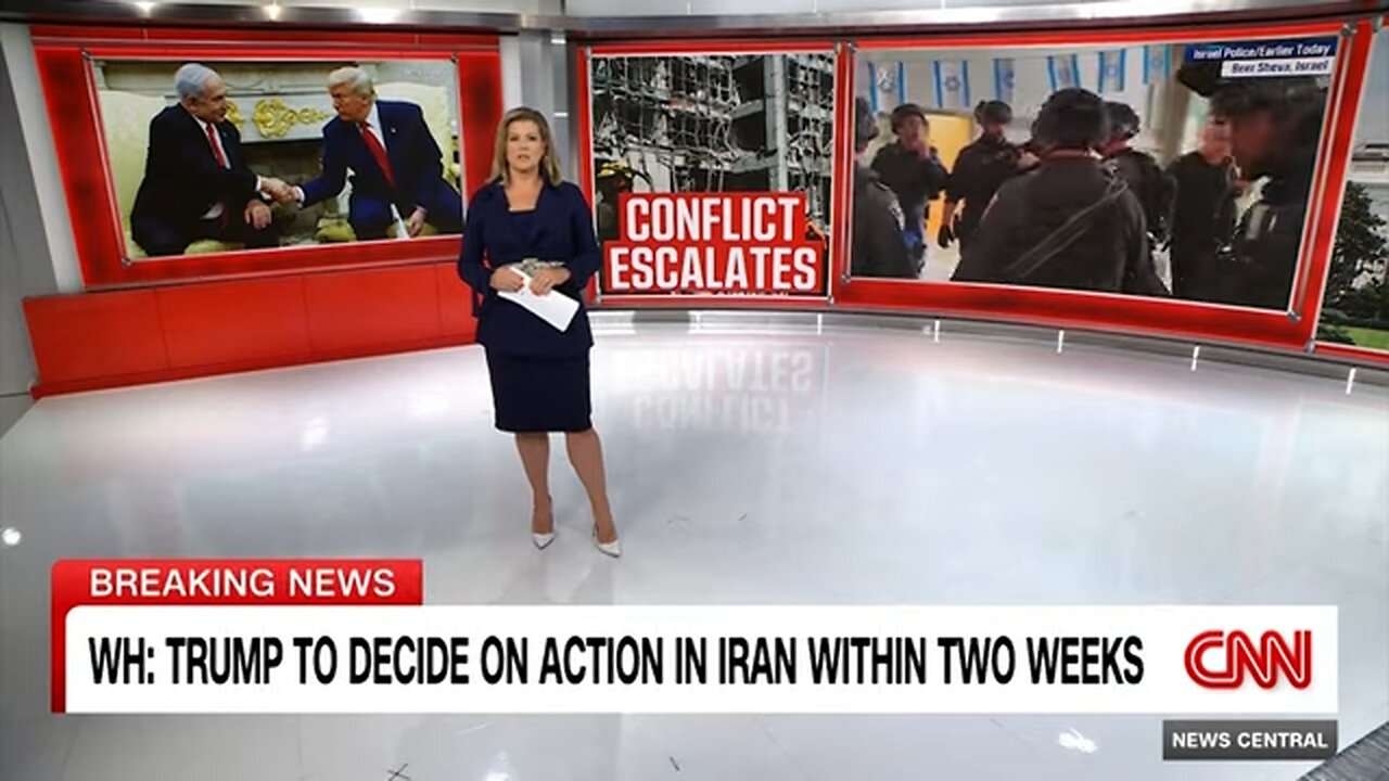 Trump to allow 2 more weeks for diplomacy before deciding on US strike in Iran