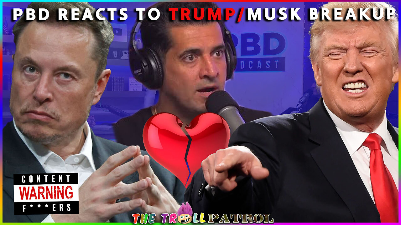 Patrick Bet David’s Podcast Has The Worst Take On Trump Elon Breakup