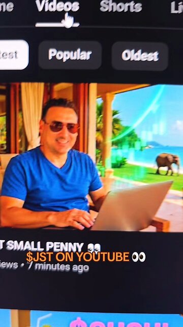 $JST ON YOUTUBE 👀