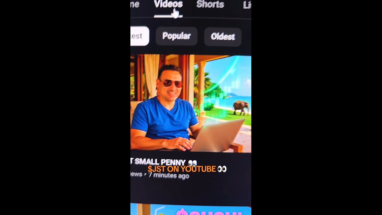 $JST ON YOUTUBE 👀