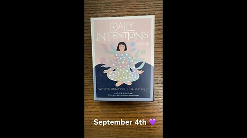9/4/25 card: inspired action