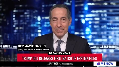 Rep Jamie Raskin Accuses Bongino Of Being In A Religious Cult