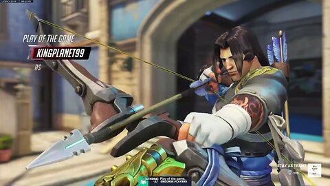That Hanzo was good, but he had a Mercy shadowing him.
