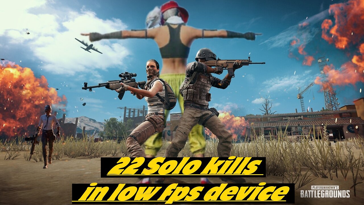My 2nd pubG mobile video| 22 solo kills