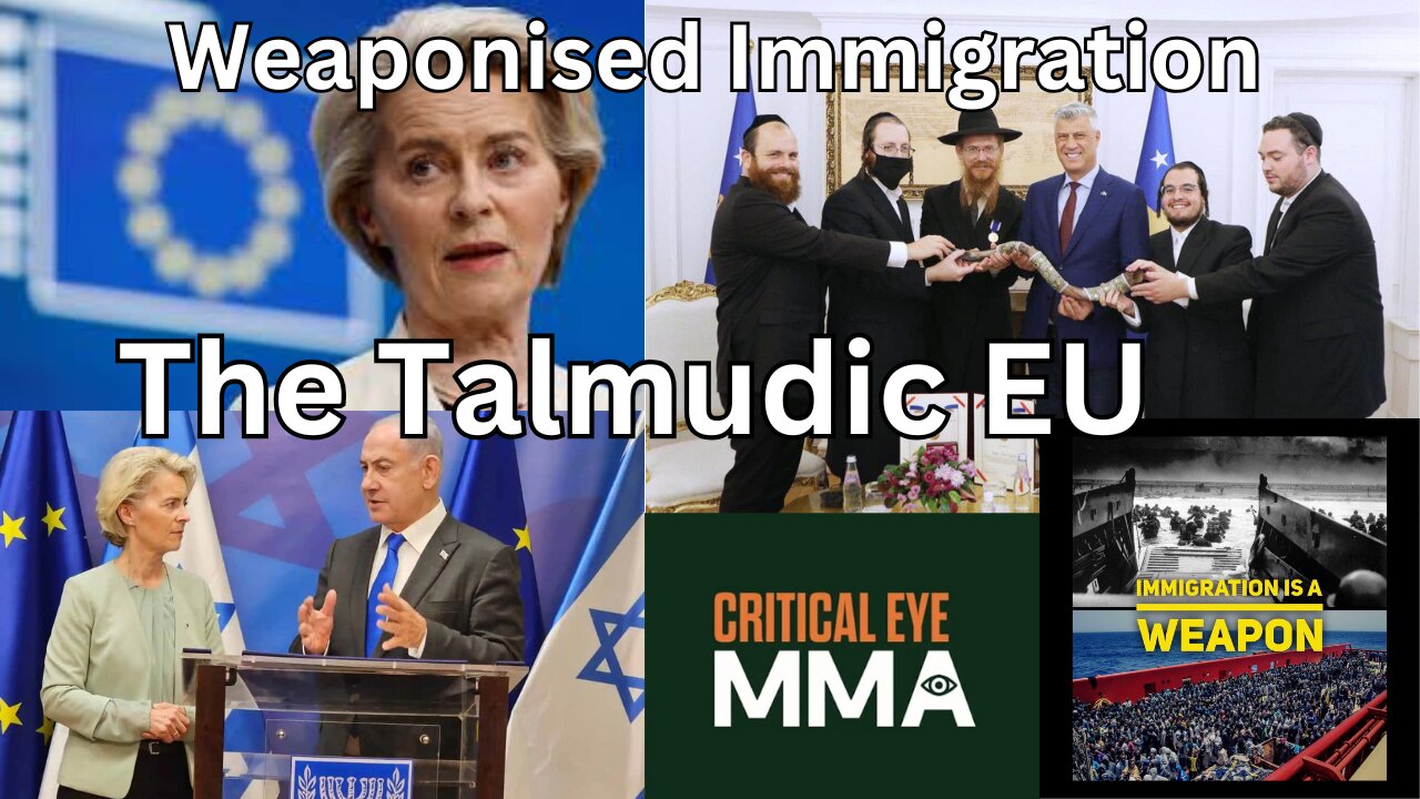 EU President Says EU IS Talmudic? The Ethnic Replacement Of The Indigenous Irish, Kosovo Comparison.
