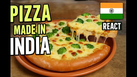 Reacting to the Most Unique 🇮🇳 Indian Pizzeria I've Ever Seen! 🍕😲