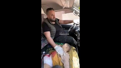 Ambulance Driver Races to Save Baby Wounded in Israeli Shelling on Nuseirat Home