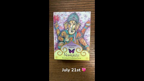 7/21/25 card: clarity