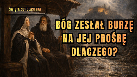 Bóg zesłał burzę na jej modlitwę - czego chciała św. Scholastyka? (10 lutego)