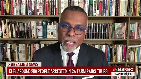 Professor Glaude Claims ICE's Goal Is To Make America White Again