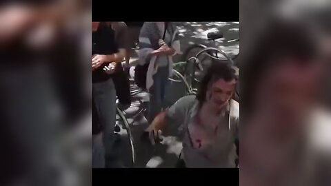 Shitlib mob attack and stab a young Australian for waving an Australian flag on Australia Day