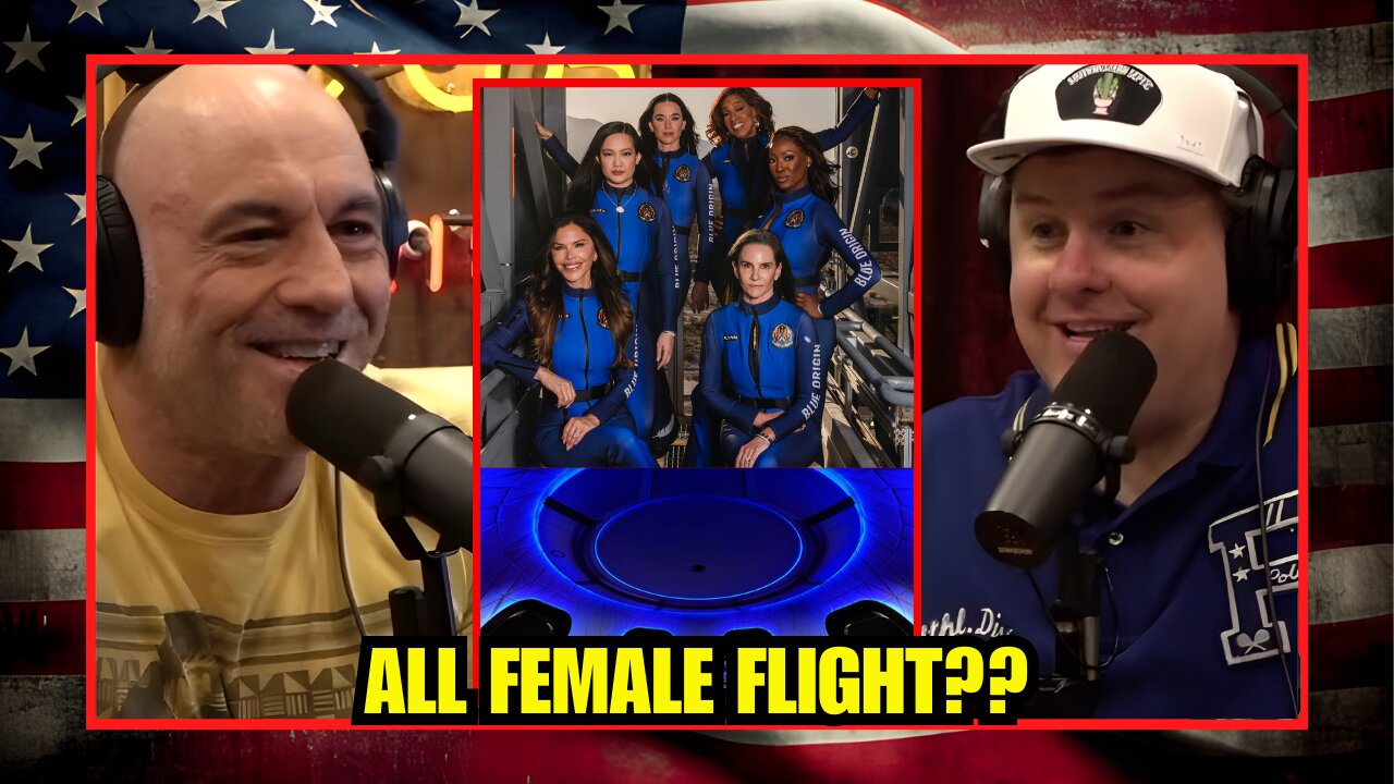Joe Rogan & Tim Dillon Roast Bezos’ All-Female Space Crew 🚀😂