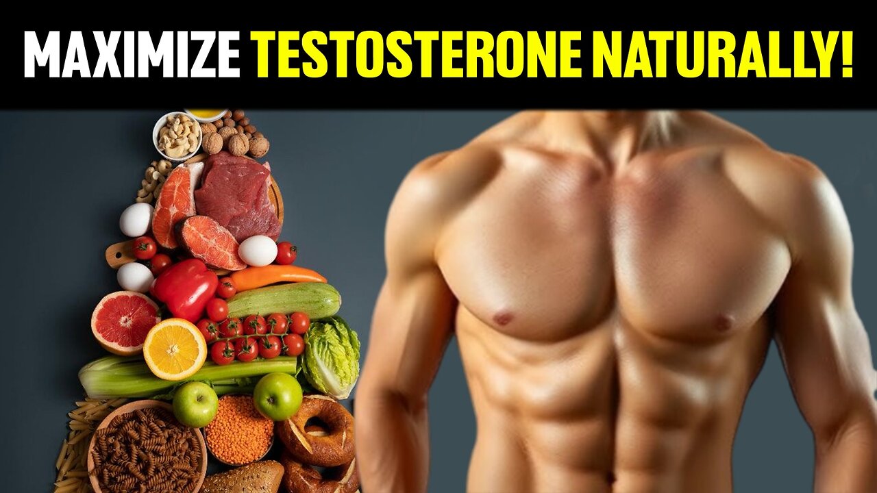 6 Superfoods to BOOST Testosterone & Blood Flow 💪🩸 Backed by Science! #MensHealth #Testosterone