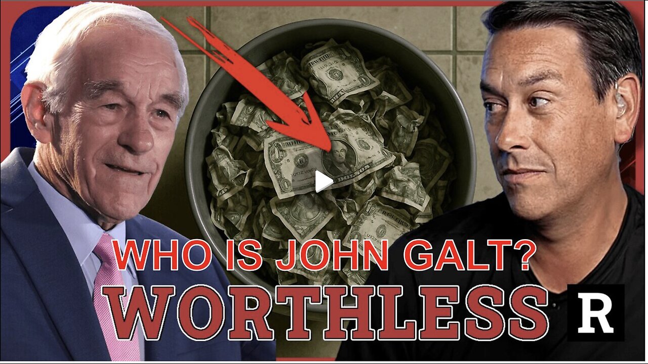 REDACTED "The US Dollar is almost WORTHLESS and we are heading for a DARK COLLAPSE " Dr. Ron Paul
