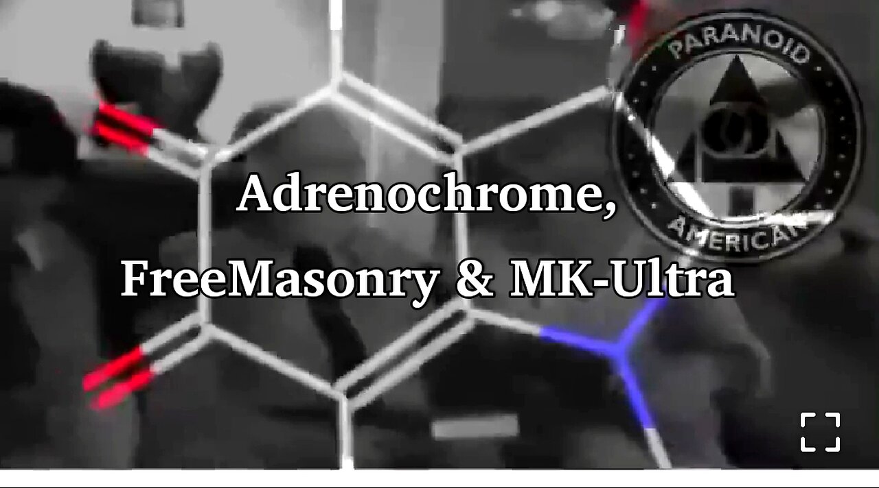 A FEW ADRENOCHROME FINDINGS 🔥
