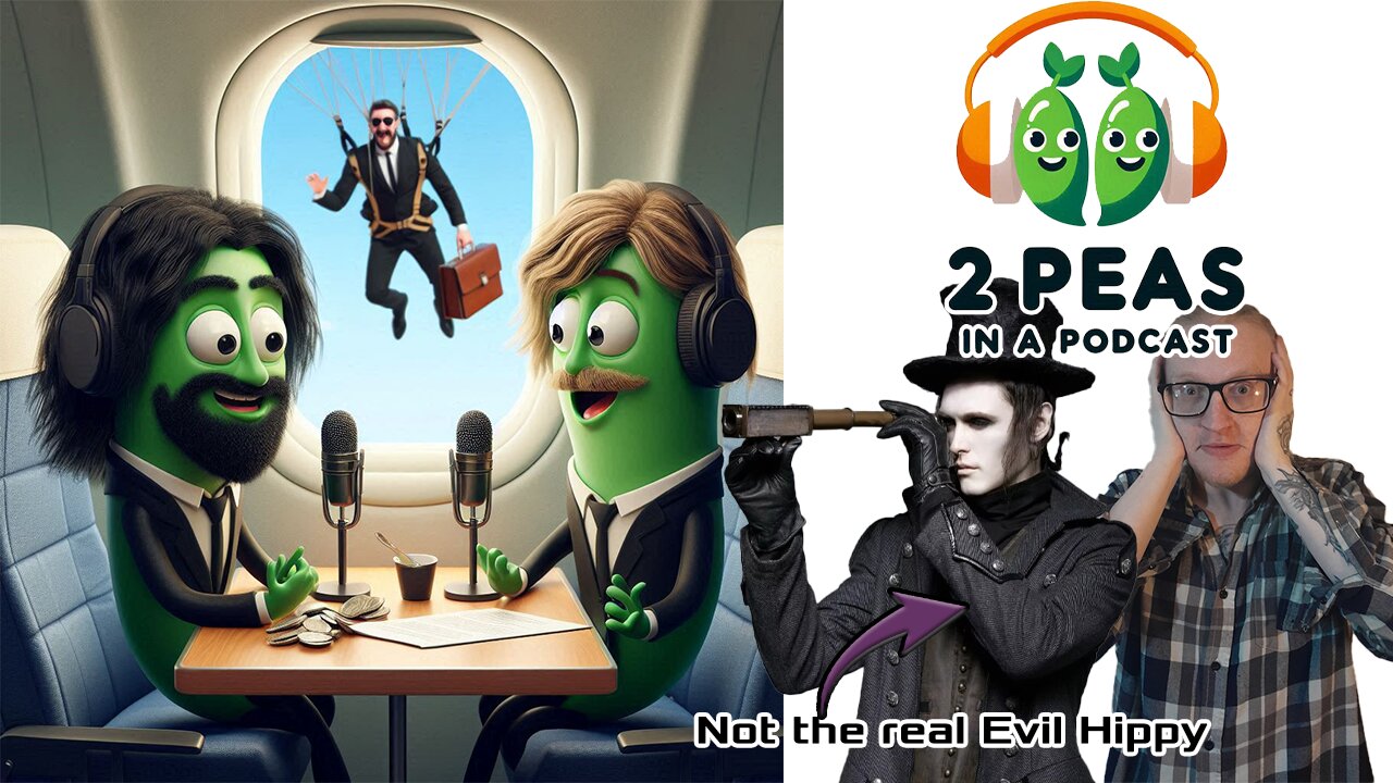 2 Peas in a Podcast: DB Cooper Revisited (Who did the F'n Job??)