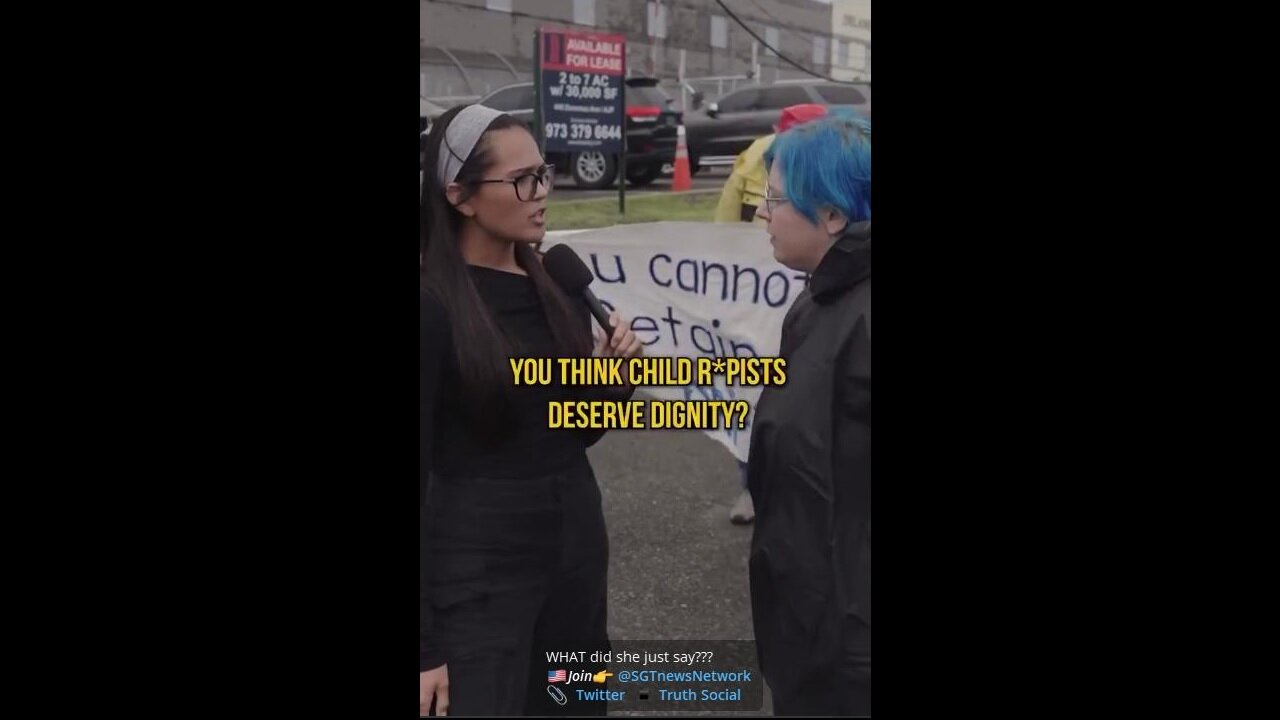 WHAT!? Blue haired woman says Illegals who rape children deserve dignity & need to stay!
