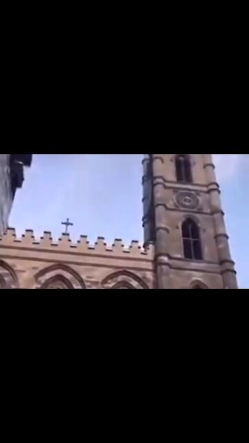 CHURCH BELLS DROWN OUT THE SOUND OF MUSLIM PRAYER IN MONTREAL CANADA 👊