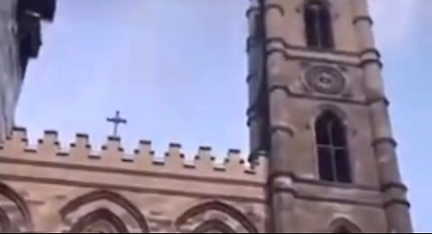 CHURCH BELLS DROWN OUT THE SOUND OF MUSLIM PRAYER IN MONTREAL CANADA 👊