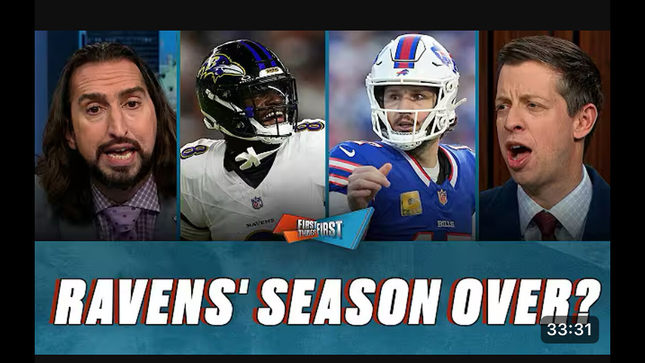 First things first: why Nick thinks Ravens season is over if they lose !