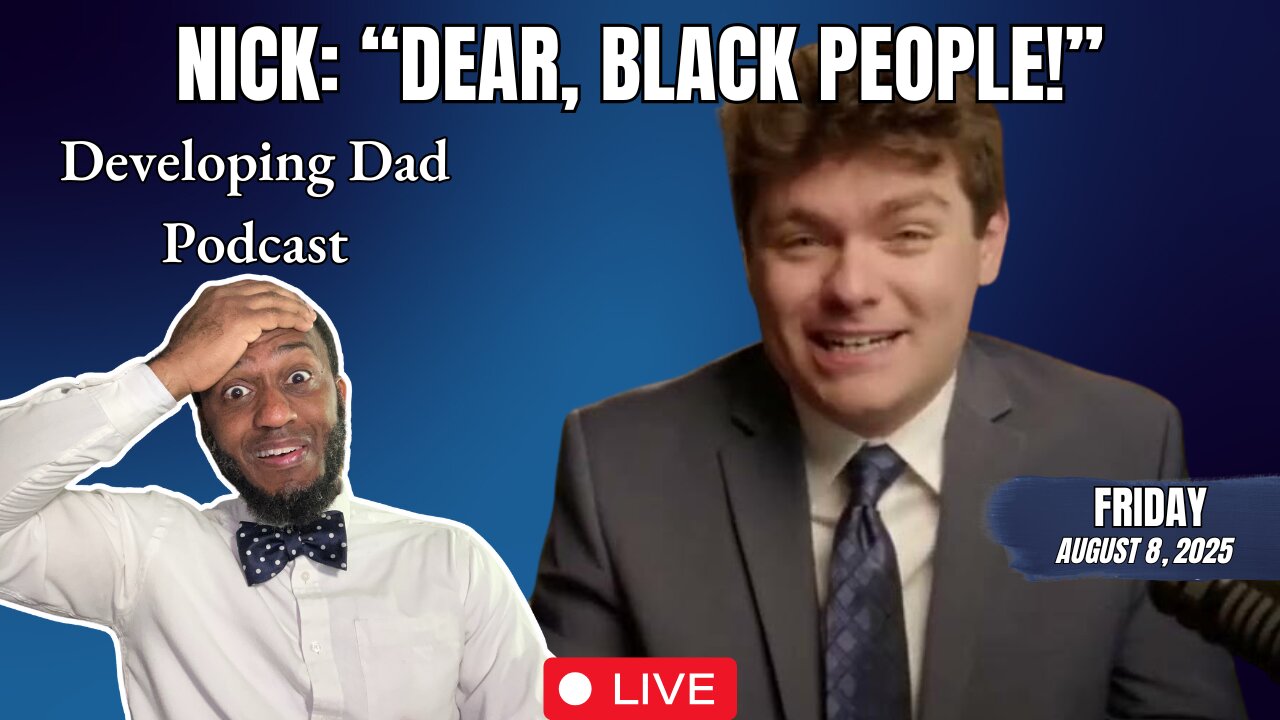 Nick Fuentes EXPLOSIVE "Dear Black People!" Rant