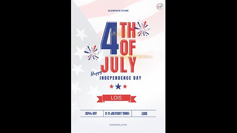 Sale 30% off GlowFace code LOIS 💗 July 2-11