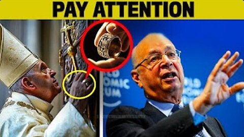 Now What? Pope Francis Croaks And Klaus Schwab Resigns On The Same Day. PRAY!