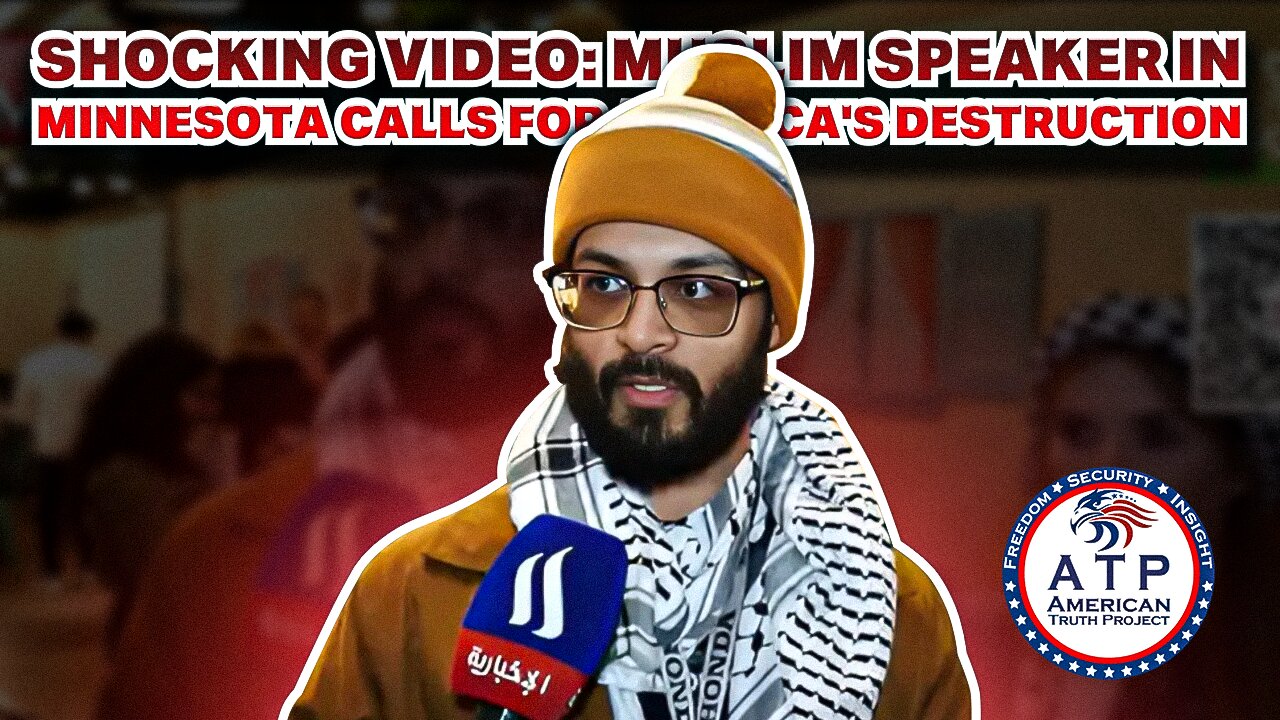SHOCKING VIDEO: MUSLIM SPEAKER IN MINNESOTA CALLS FOR AMERICA'S DESTRUCTION