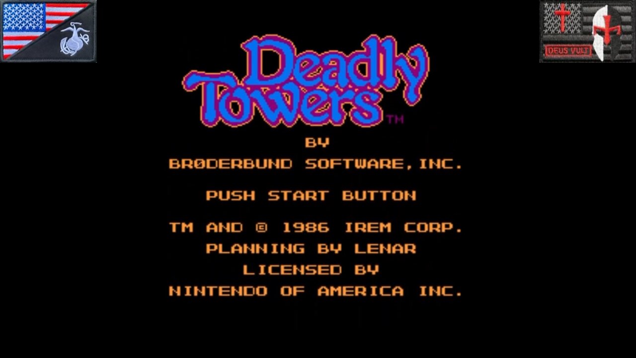 Old-School RPG Theater [S1E8]: "Deadly Towers" (NES - 1987) [NA Version]