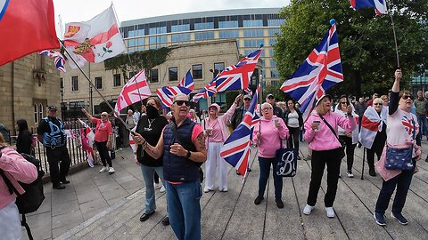 Newcastle - New Bridge Hotel Migrant Protest - Sat. 23/08/25