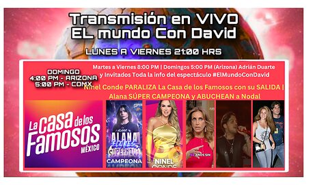 Ninel Conde PARALIZA La Casa de los Famosos con su SALIDA | Alana SÚPER CAMPEONA y ABUCHEAN a Nodal
