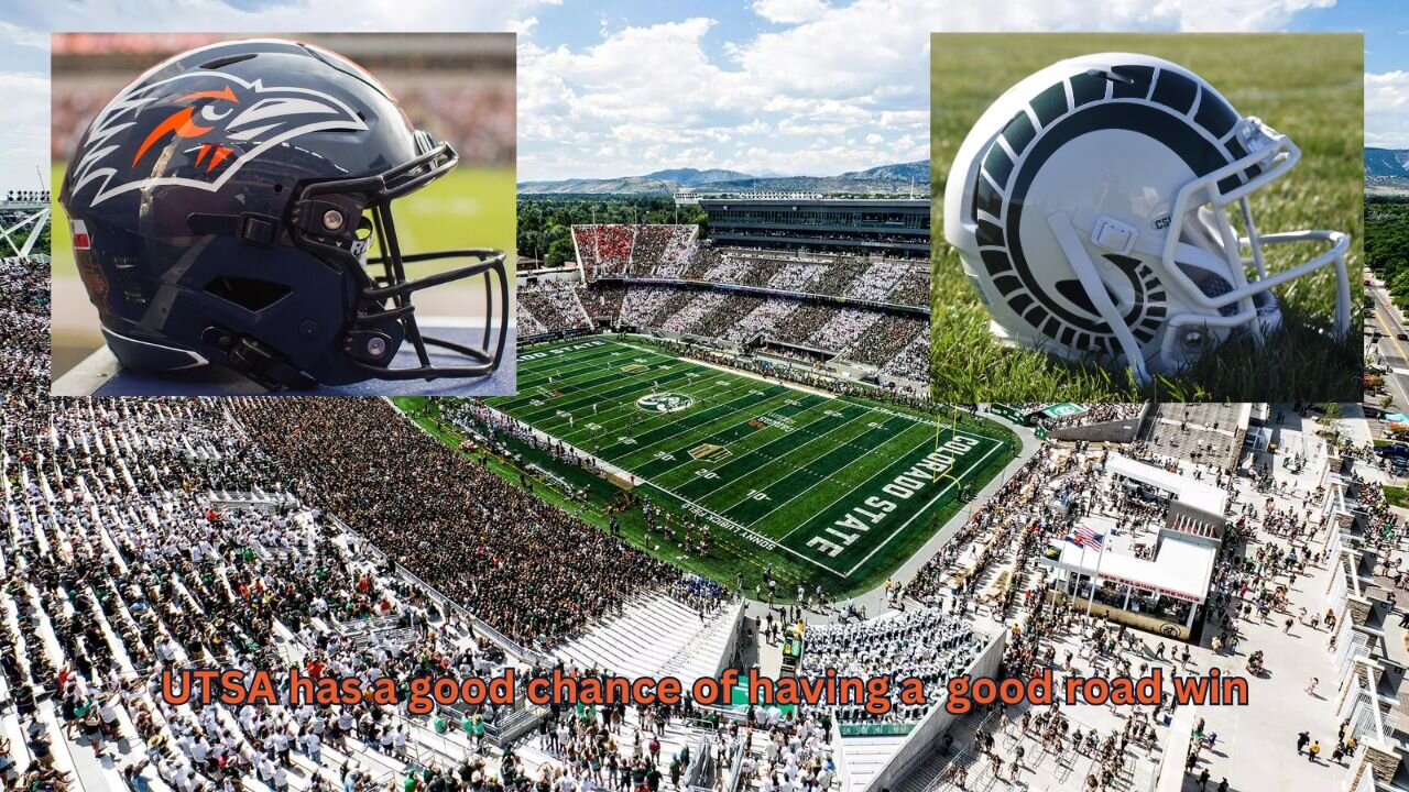 UTSA has a good chance for a road win against a disappointing Colorado State