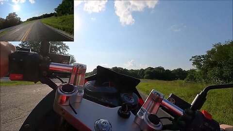 GoPro Hero 9 Horizon Leveling On A Motorcycle