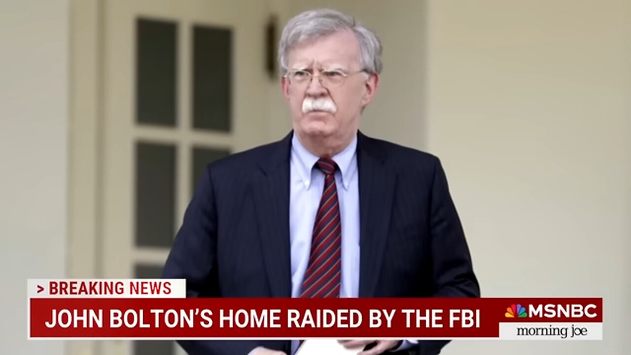 FBI on John Bolton search: Conducting court-authorized activity in the area