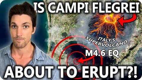 STRONGEST Earthquake (M4.6) in DECADES Rocks Campi Flegrei