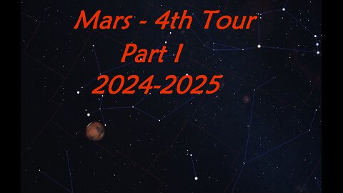 Mars 4th Tour 2023-2026, Part one - from Superior Conjunction to Opposition