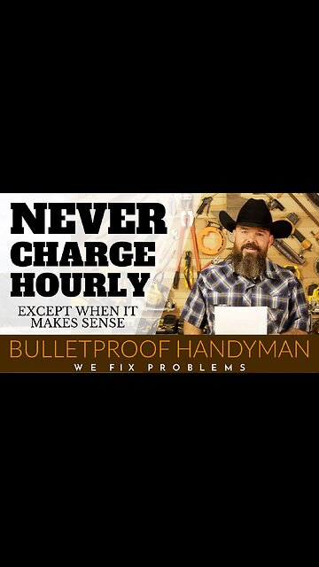 Never Charge Hourly! (Here's Why)