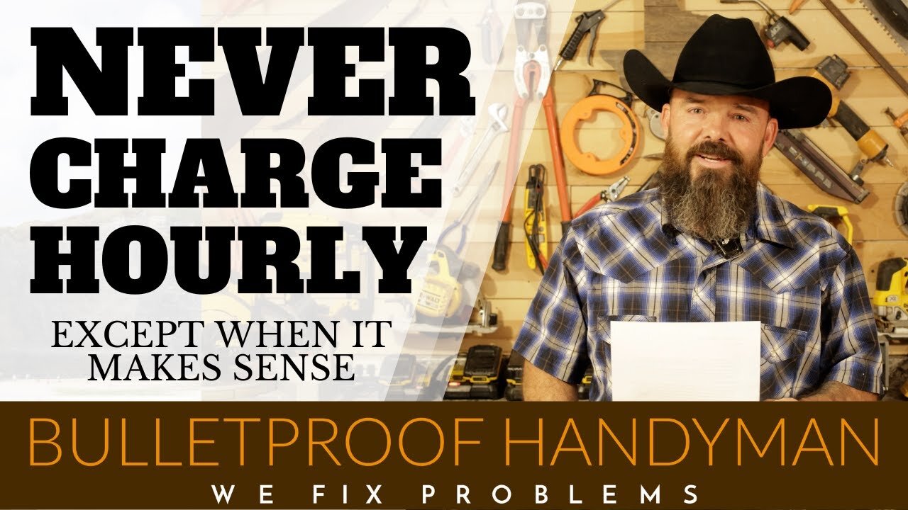 Never Charge Hourly! (Here's Why)