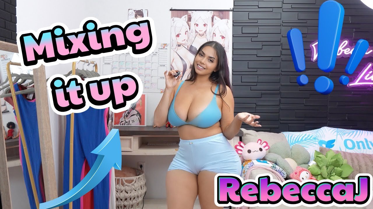 Unbelievable Transformation Model RebeccaJ Mixing It Up with Jumpsuits & Dresses
