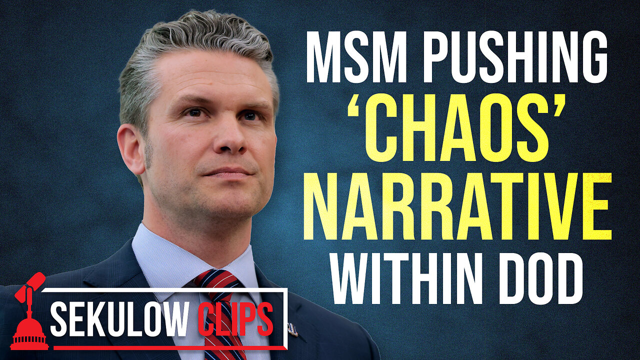 MSM Pushing ‘Chaos’ Narrative Within DOD