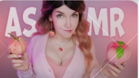 🍑🥳 ASMR Peach party 🤪✨ 99,9% TINGLES 🍑