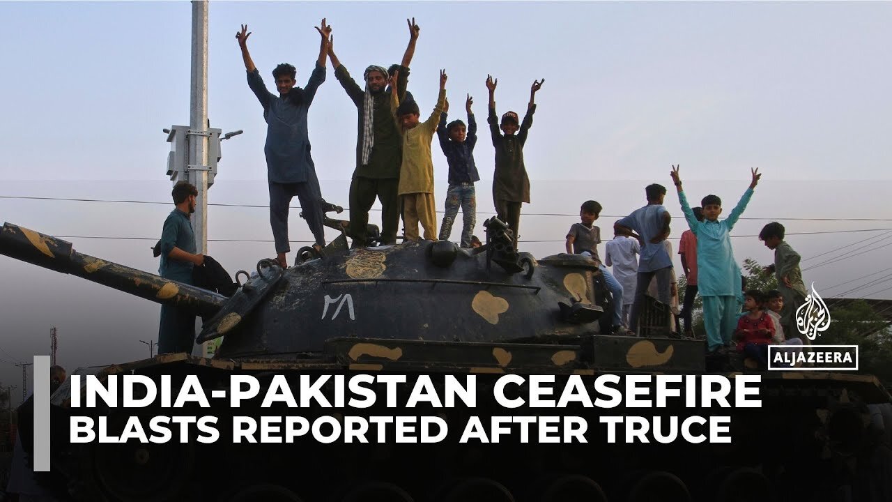 Explosions, violations reported after India and Pakistan agree ceasefire