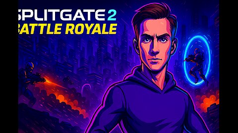 Ai made my thumbnail (Splitgate 2)