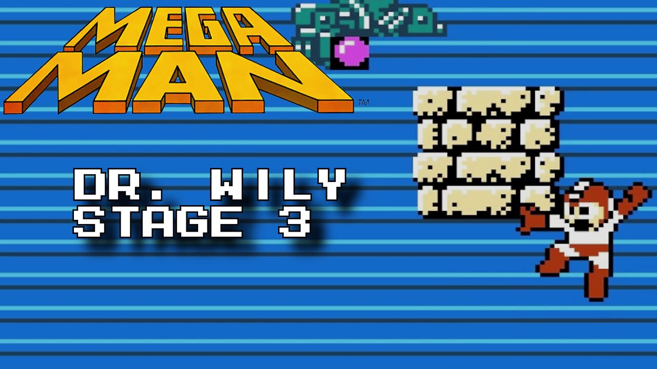 Mega Man (NES) - Dr. Wily Stage 3