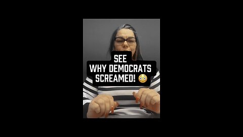 See Why Democrats Screamed? 😩