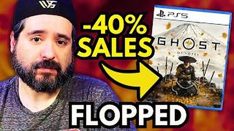 Sony’s Ghost of Yotei Disaster EXPOSED — 40% Sales Drop!