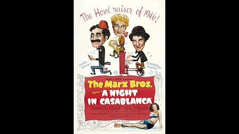 A Night in Casablanca 1946 - HD 1080 - Full Movie - The Marx Brothers